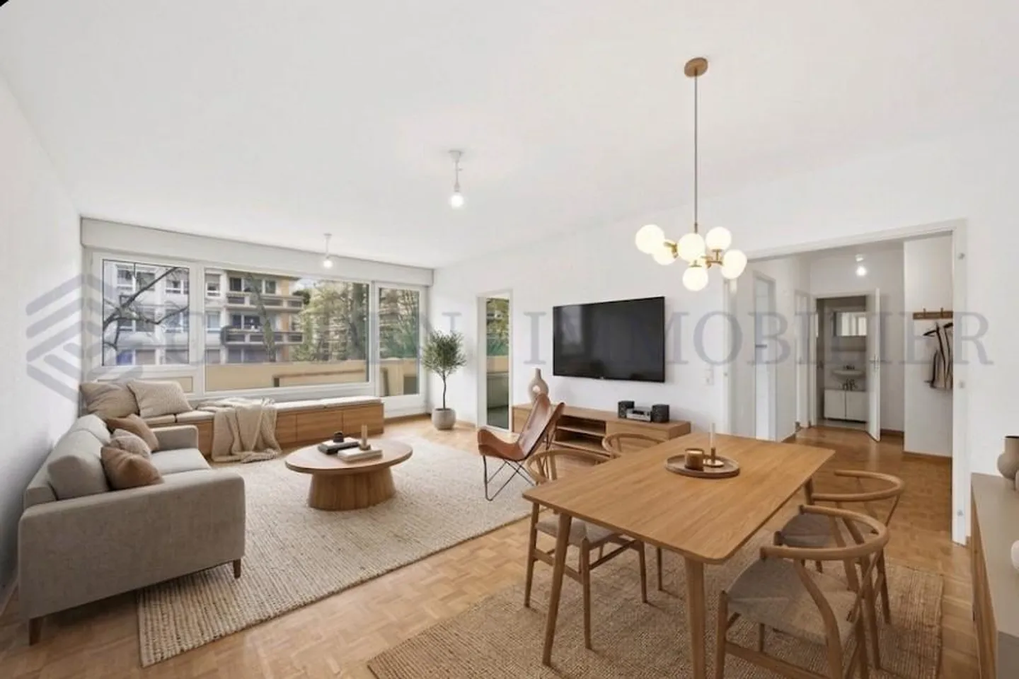 Beautiful 7-room apartment in the Malagnou/Florissant district - Photo 2 of 9