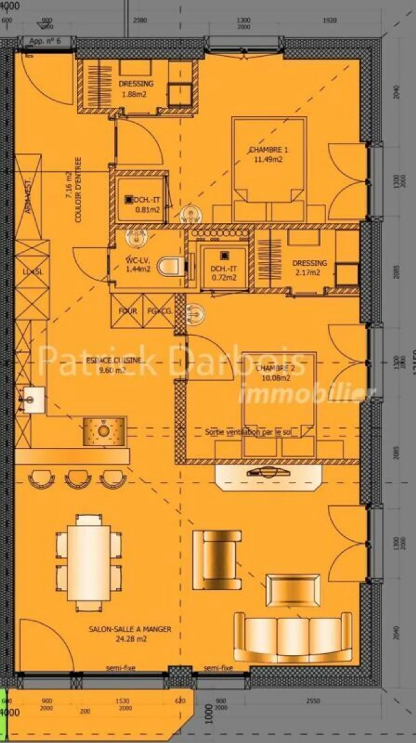 3.5 Room Apartment in Granges (Veveyse) - Photo 7 of 7