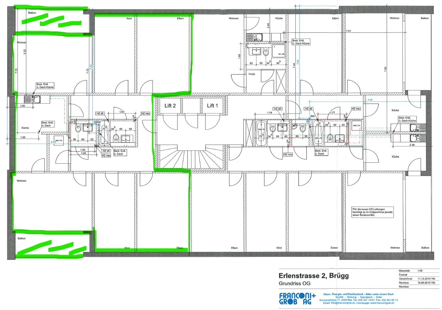 Grosszügige Familienwohnung / grand appartement familial - Foto 2 von 13