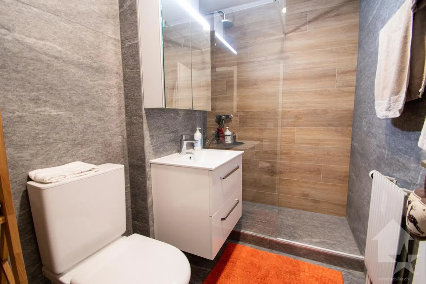 Torgon, 2,5 Zimmer + Ankleide renoviert im Gebäude Les Crêtes - Foto 8 von 11