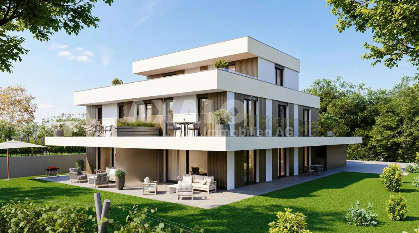Studio di progetto Casa bifamiliare Maienfeld - Foto 1 di 7
