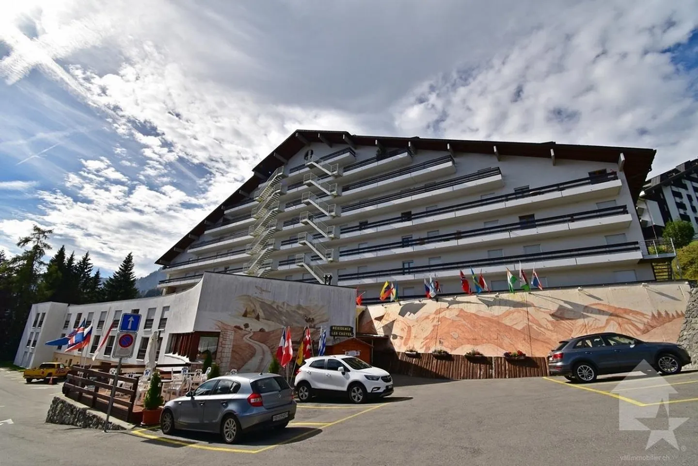 Torgon, 2,5 Zimmer + Ankleide renoviert im Gebäude Les Crêtes - Foto 10 von 11