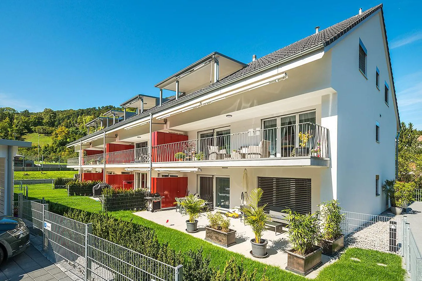 Spacious, modern apartment nestled between hills and village stream - Photo 1 of 7