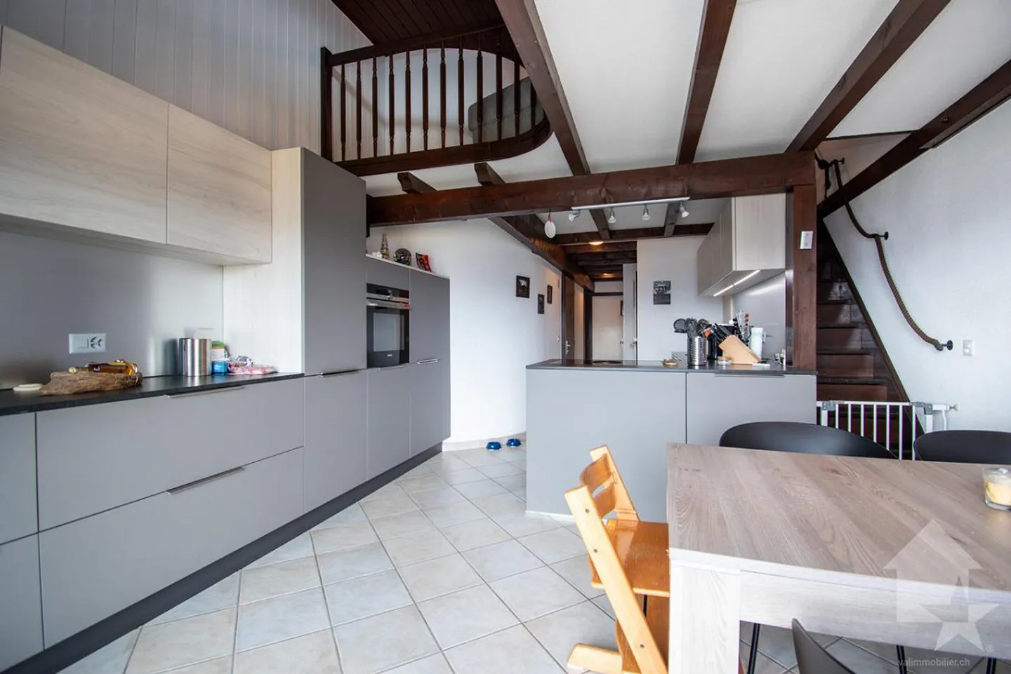 Torgon, duplex ristrutturato di 4.5 stanze nell'imm. La Serve - Foto 5 di 29