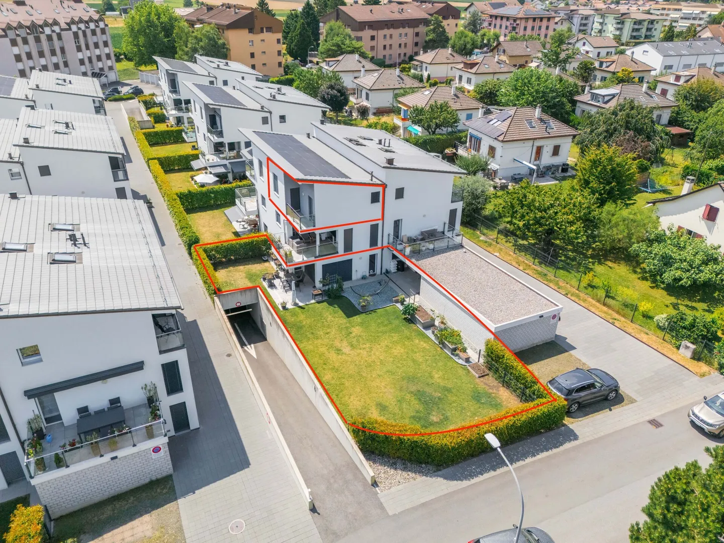 Superbe duplex 4.5 pièces avec grand jardin et terrasses - Photo 14 of 14