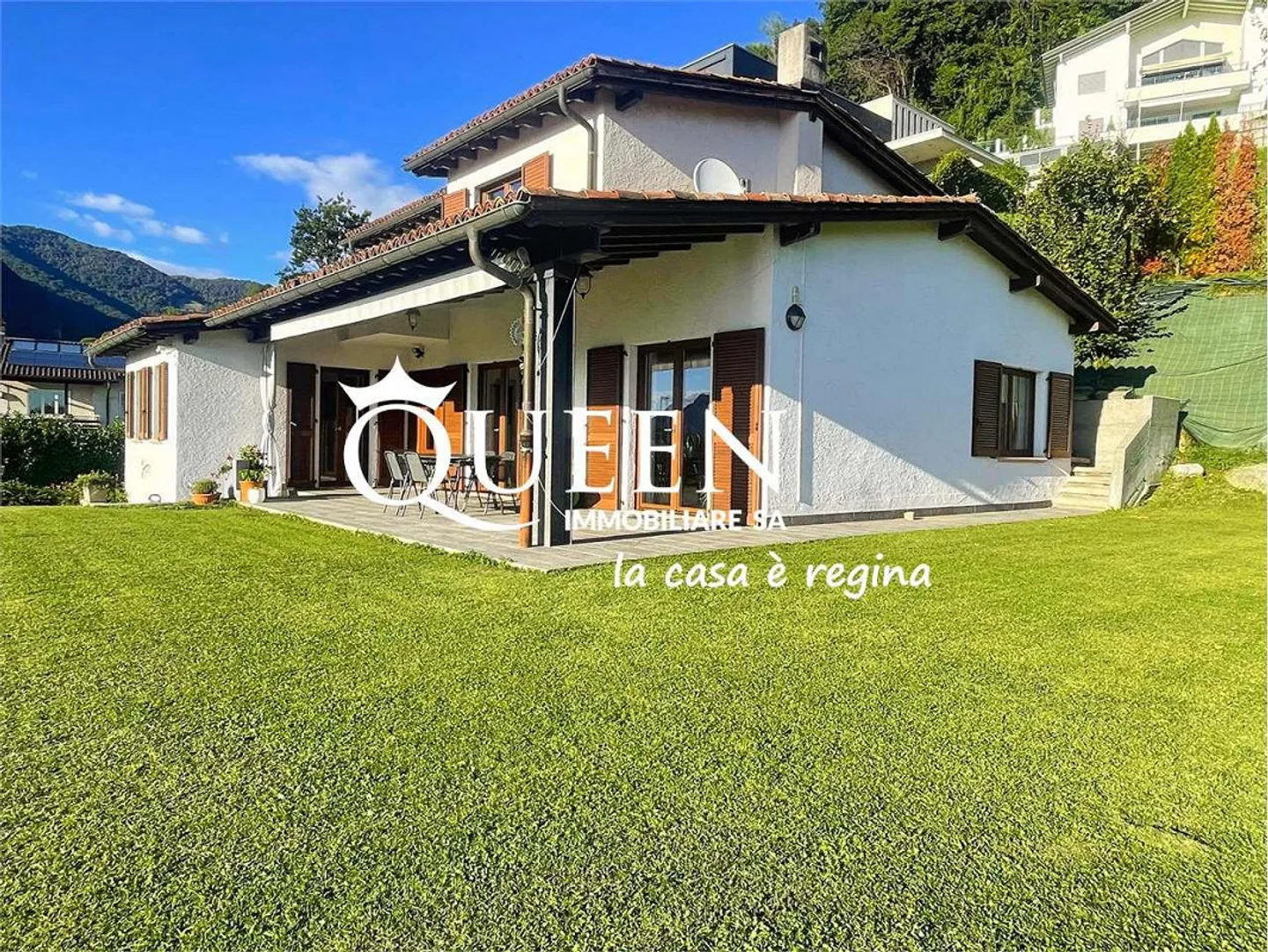 Morbio Superiore: villa 10.5 locali, 304 mq, grande giardino, vista im - Foto 13 di 13