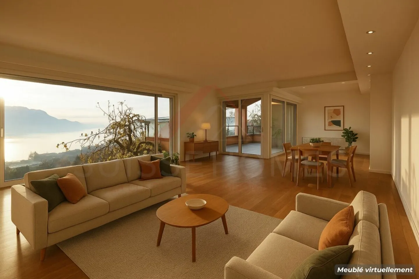 Villa Eccezionale a Chernex - Vista Panoramica sul Lago di Ginevra e le Alpi - Foto 1 di 14