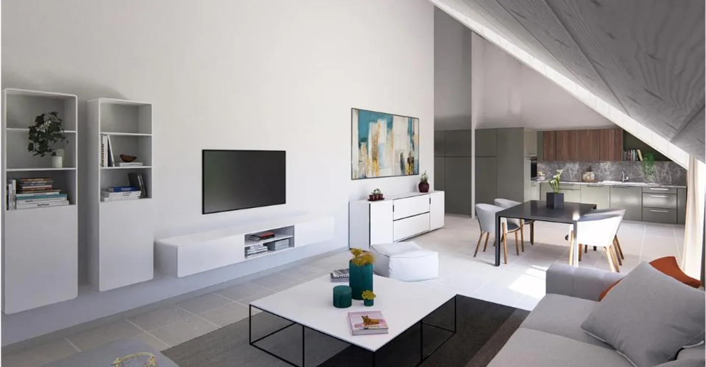 Neues 3,5-Zimmer-Apartment im Herzen von Oron-la-Ville - Foto 2 von 7