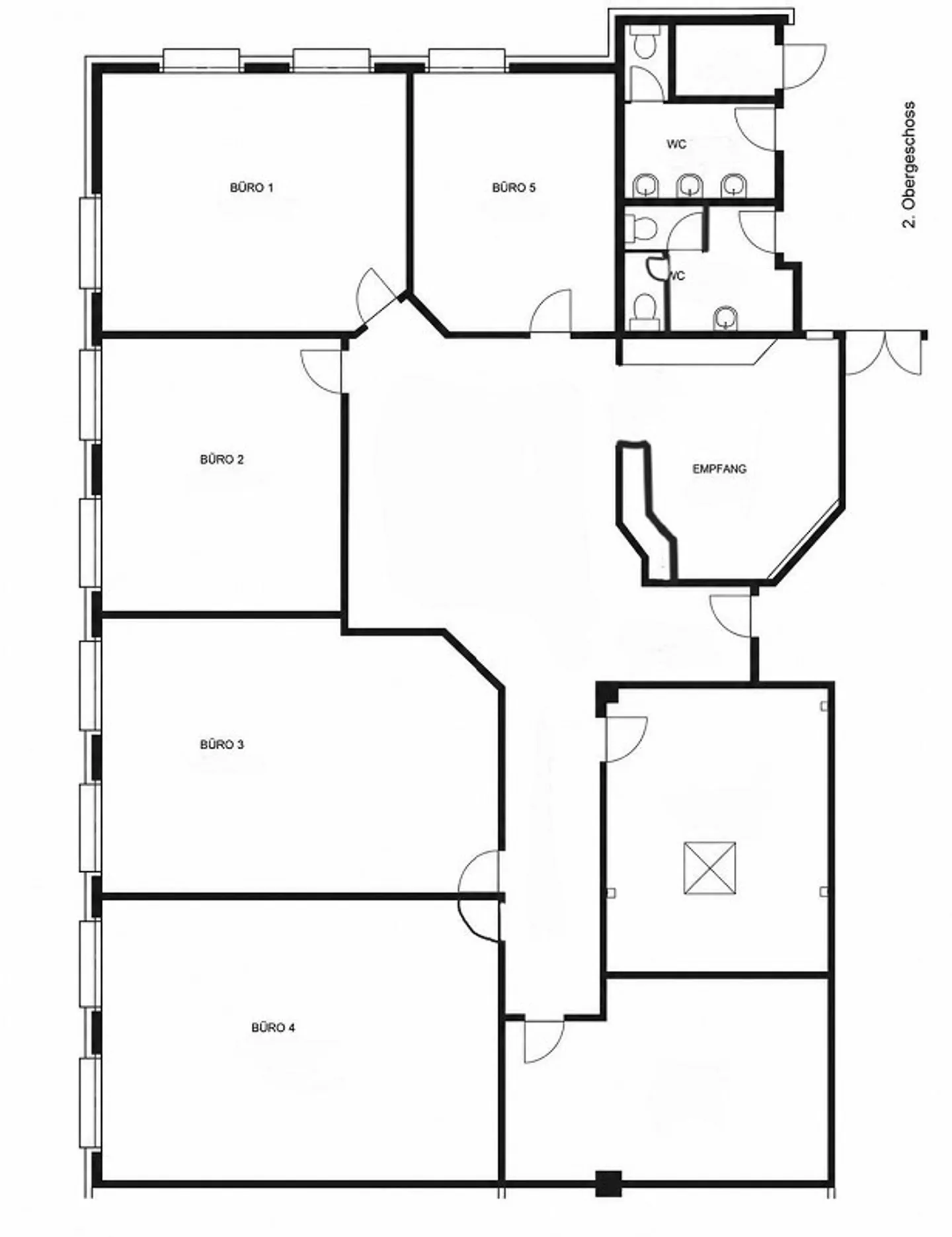 Spazio per ufficio o studio di 250 m² in una buona posizione a Landquart - Foto 18 di 18