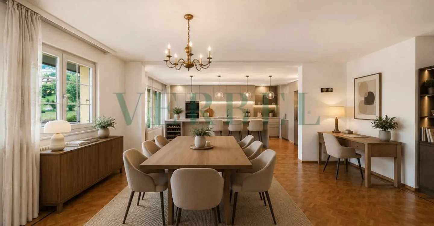 Spacious Apartment with Lake View - Photo 3 of 8