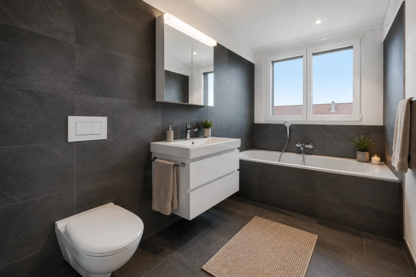 Quietly Located 3.5-Room New Build Attic Apartment with Views of Greenery - Photo 3 of 9