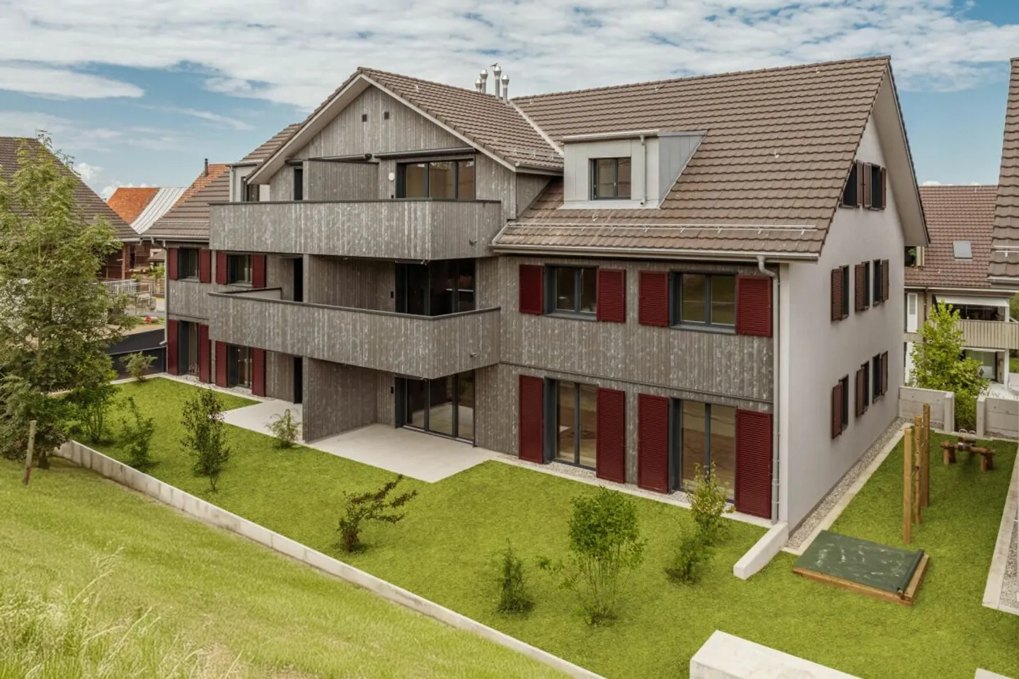 Quietly Located 3.5-Room New Build Attic Apartment with Views of Greenery - Photo 9 of 9