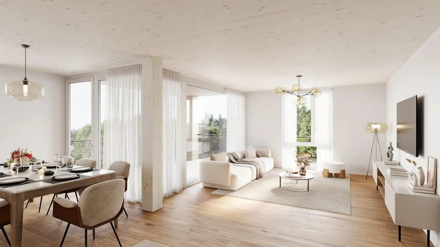 Unique 4.5-room apartment in Schöftland - New building with comfort - Photo 1 of 5