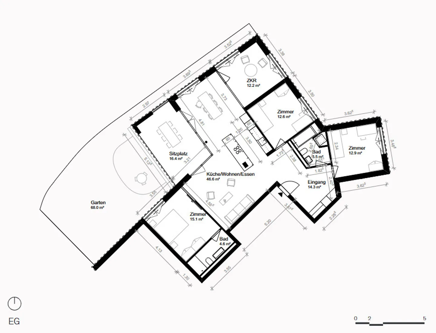 ARCHITEKTUR UND DESIGN VEREINT - ERSTBEZUG IM NEUBAU - Foto 2 von 13