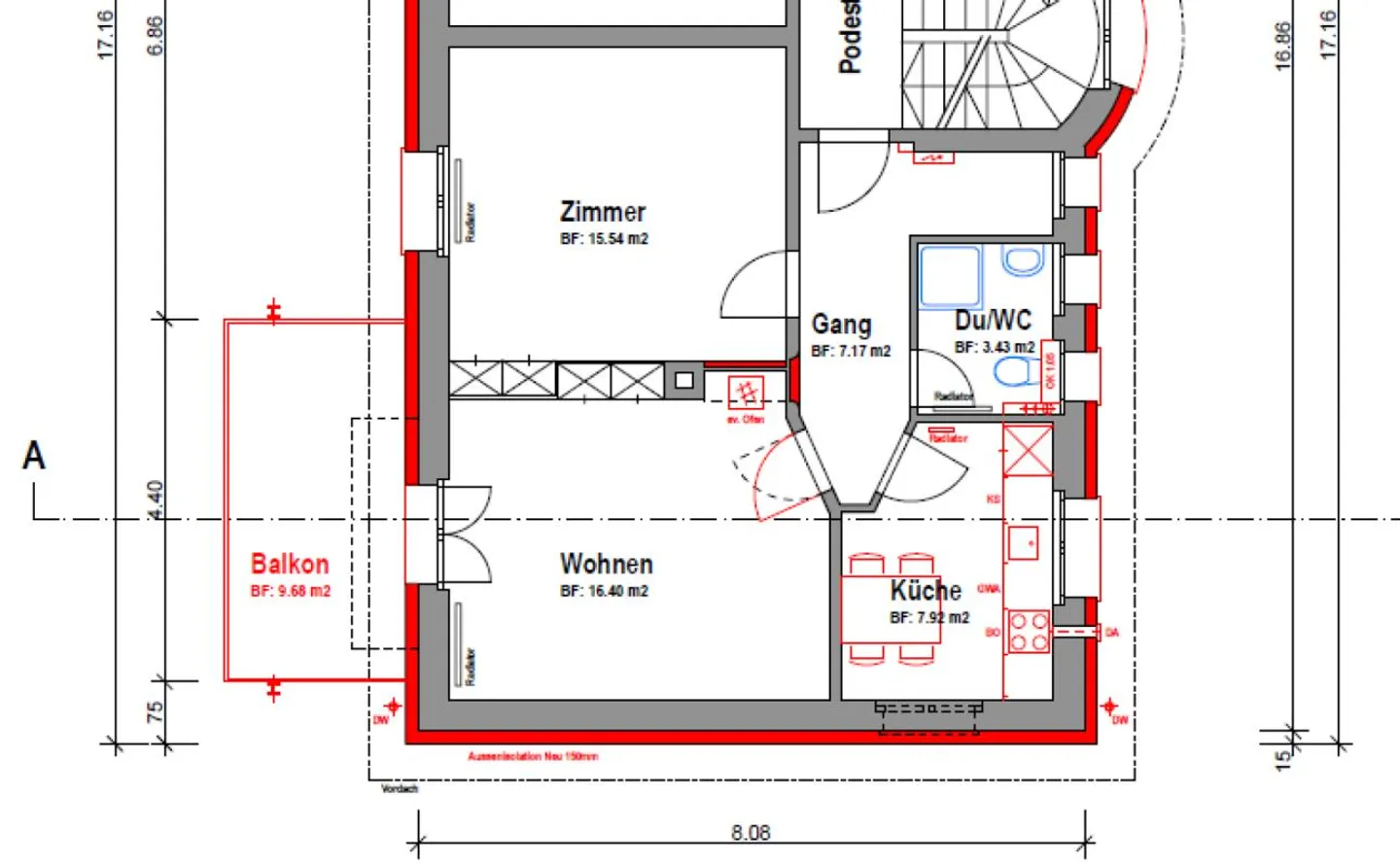 Great single apartment near the city - Photo 6 of 6