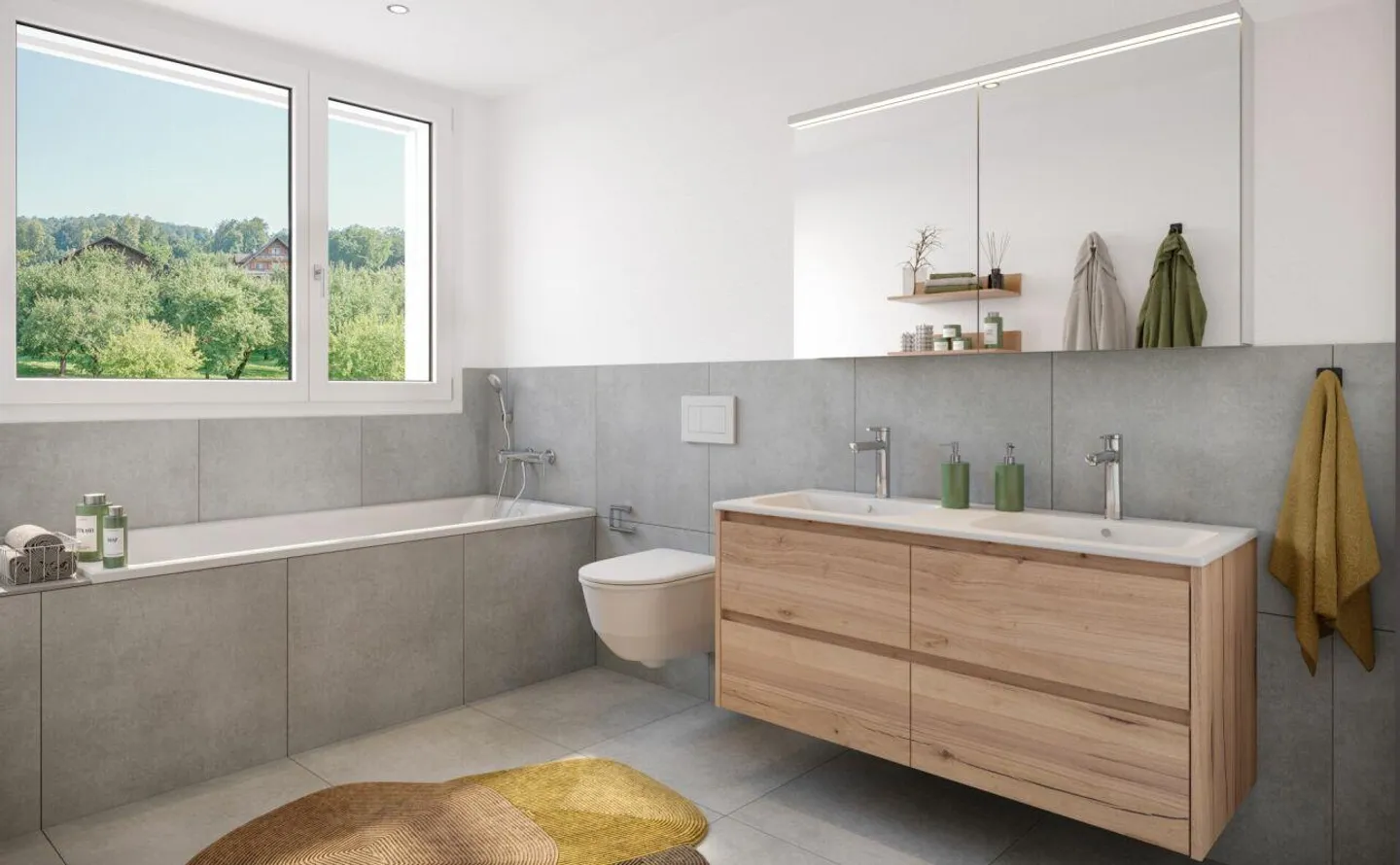 4.5-Zimmer-Neubauwohnung mit grosser Terrasse - Foto 1 von 3