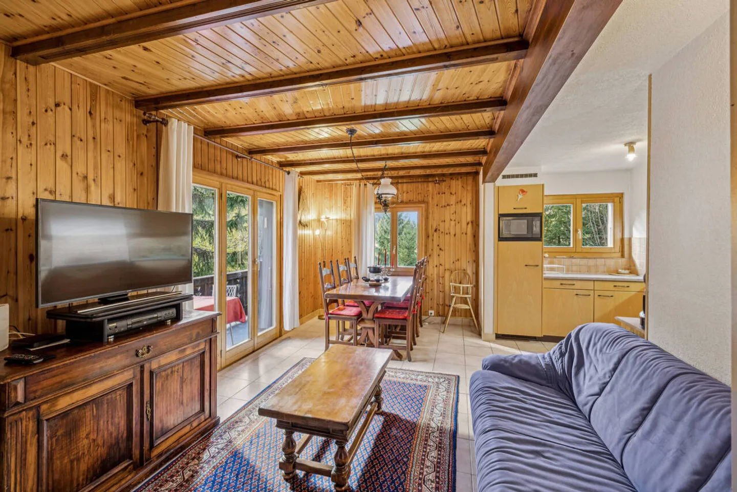 Gemütliches Chalet mit Sauna, Aussicht und Terrasse - Portes du Soleil - Foto 4 von 14