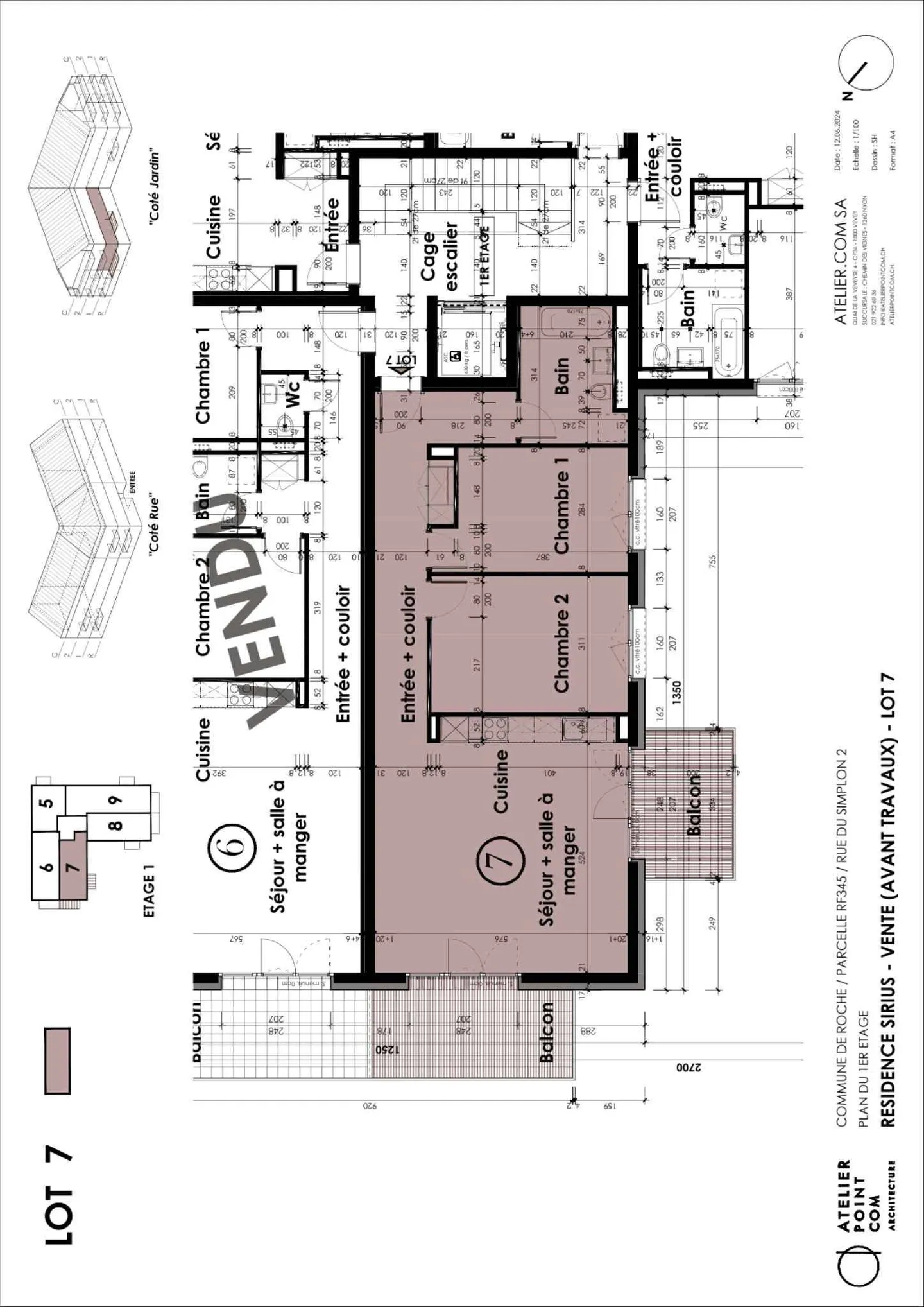 Appartamento 3.5 locali a Roche VD - Proprietà 7 - Foto 9 di 9