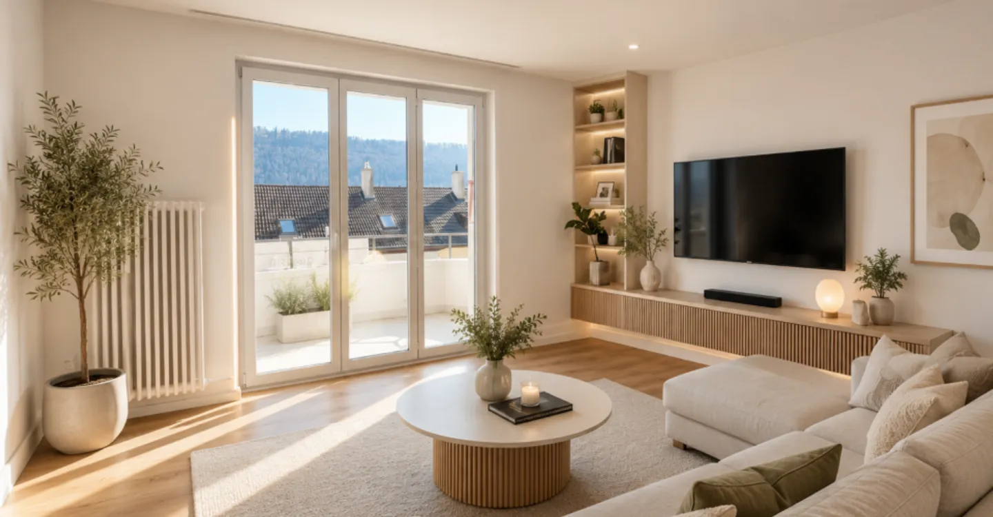 St-Imier, superb 3.5-room apartment on the 2nd floor with balcony - Photo 1 of 6