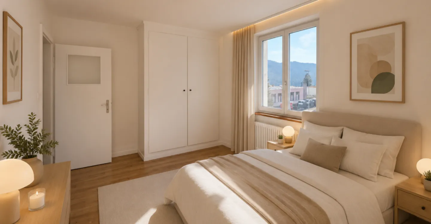 St-Imier, superb 3.5-room apartment on the 2nd floor with balcony - Photo 4 of 6