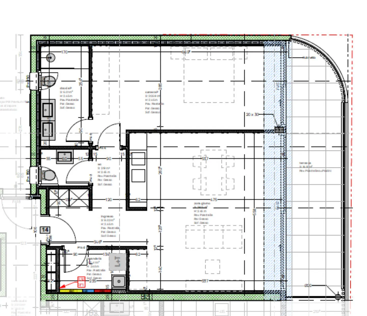 FOR SALE IN LOCARNO - NEW RESIDENCE "CENTRAL PARK", 2.5 ROOM APARTMENT - Photo 10 of 10