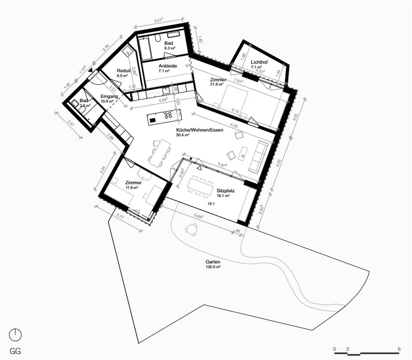 Spazio abitativo eccezionale in architettura contemporanea - Foto 12 di 13