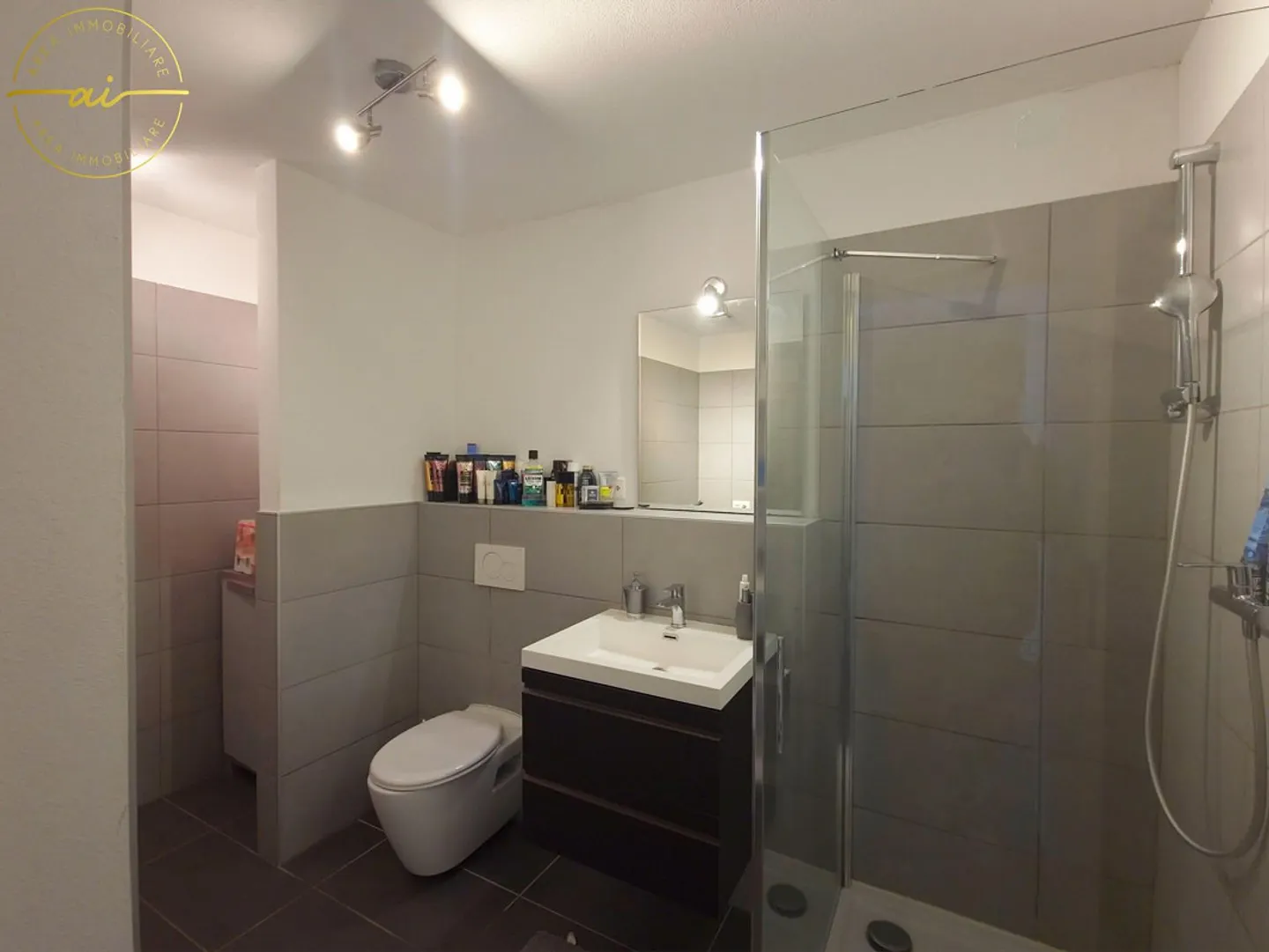 HELLER 3.5 ZIMMER WOHNUNG MIT GROSSER BALKON IN STABIO - Foto 10 von 11