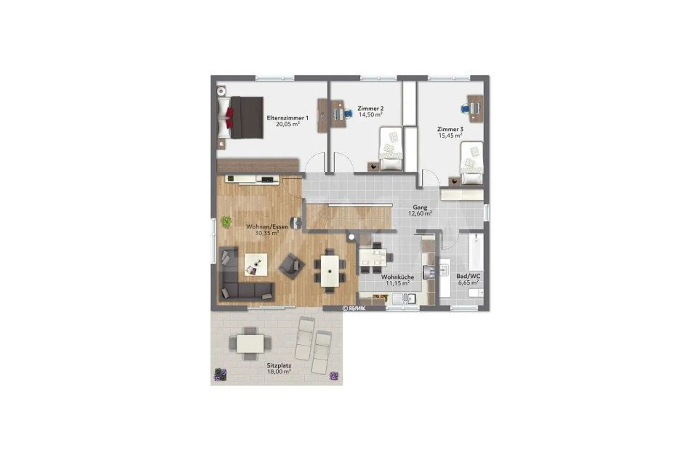 6,5 Zimmer Haus - Foto 11 von 12