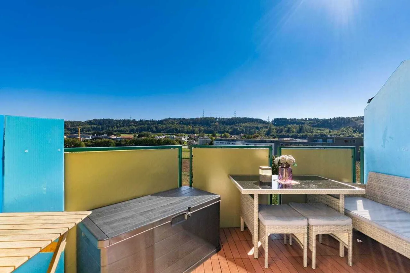 Appartement lumineux de 3,5 pièces avec vue sur la montagne à Pieterlen à vendre - Photo 10 sur 13