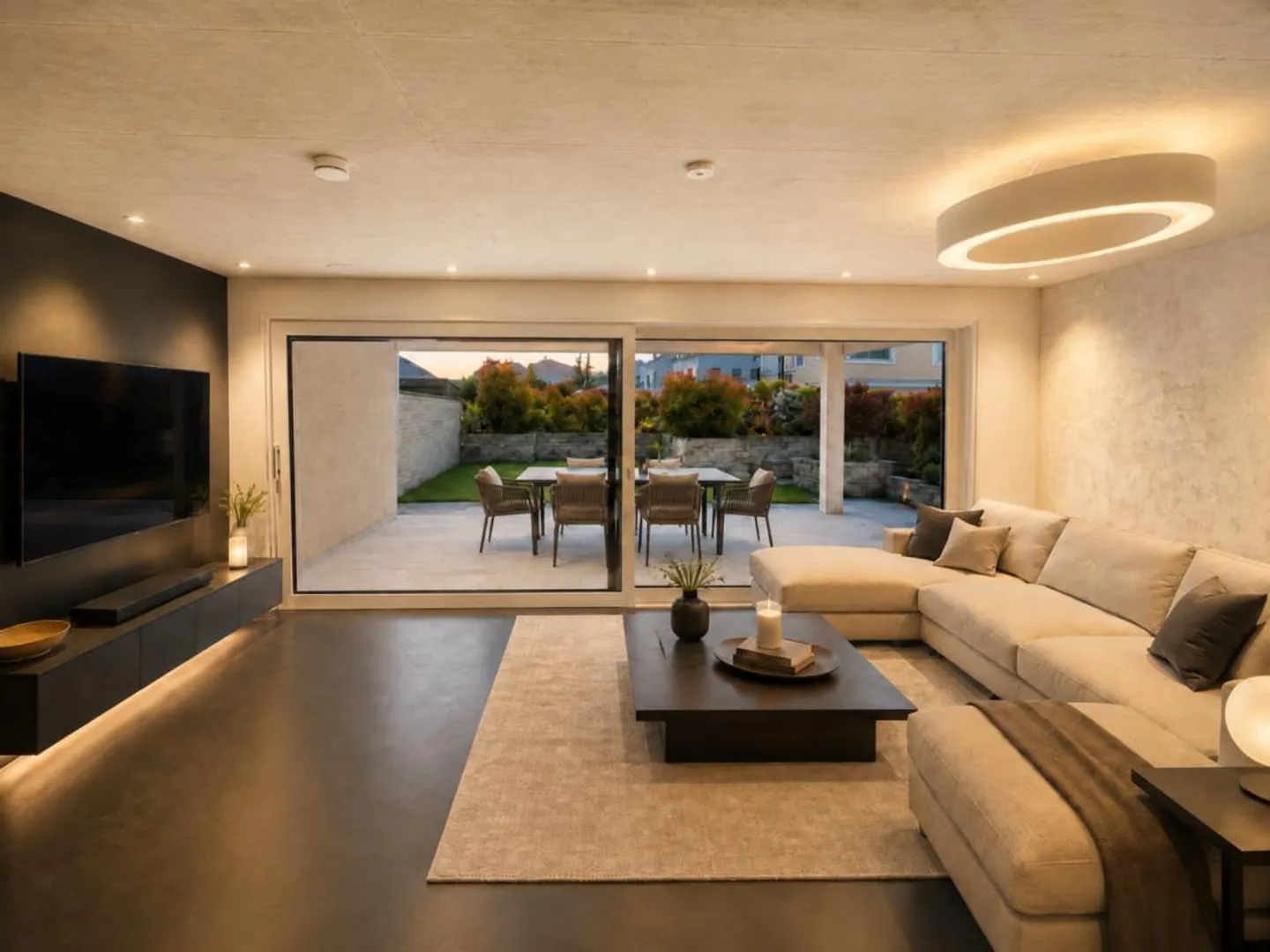 Maison jumelée de 5,5 pièces de haute qualité avec jardin confortable - Photo 5 sur 11