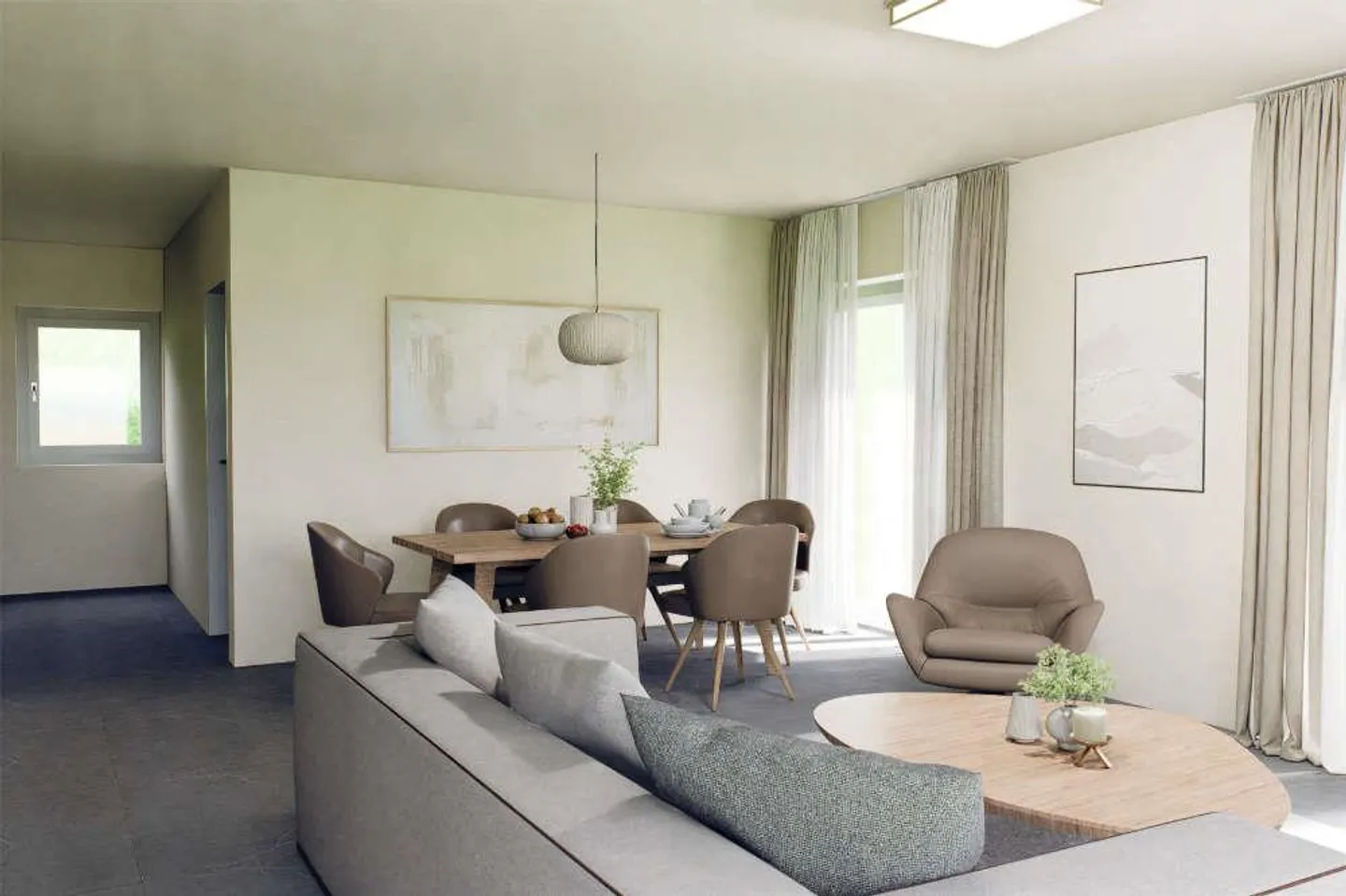 Maison individuelle neuve dans un bel emplacement avec vue - Photo 4 sur 11