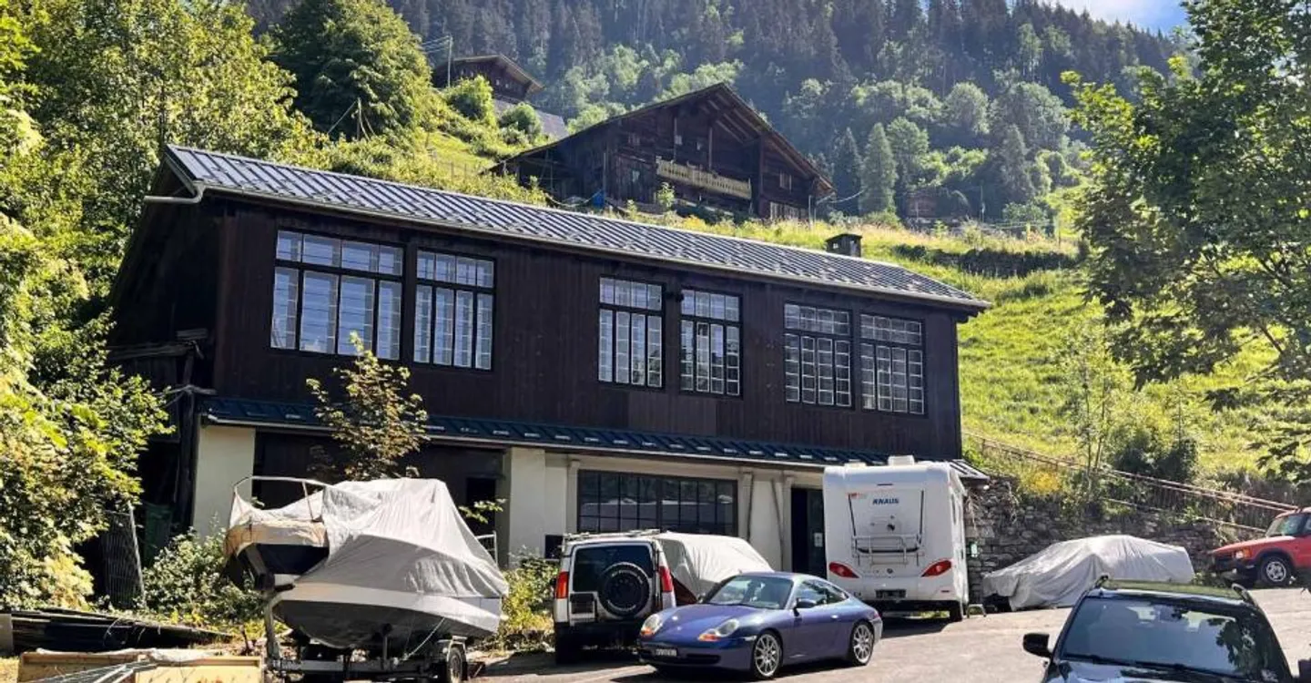 Hala industriale, ex segheria al Col des Mosses! - Foto 1 di 9