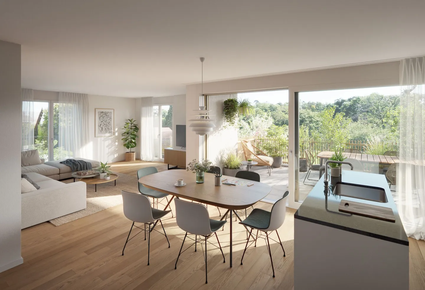 Centrale e vicino alla natura: La tua nuova casa a Mülligen - Foto 2 di 3