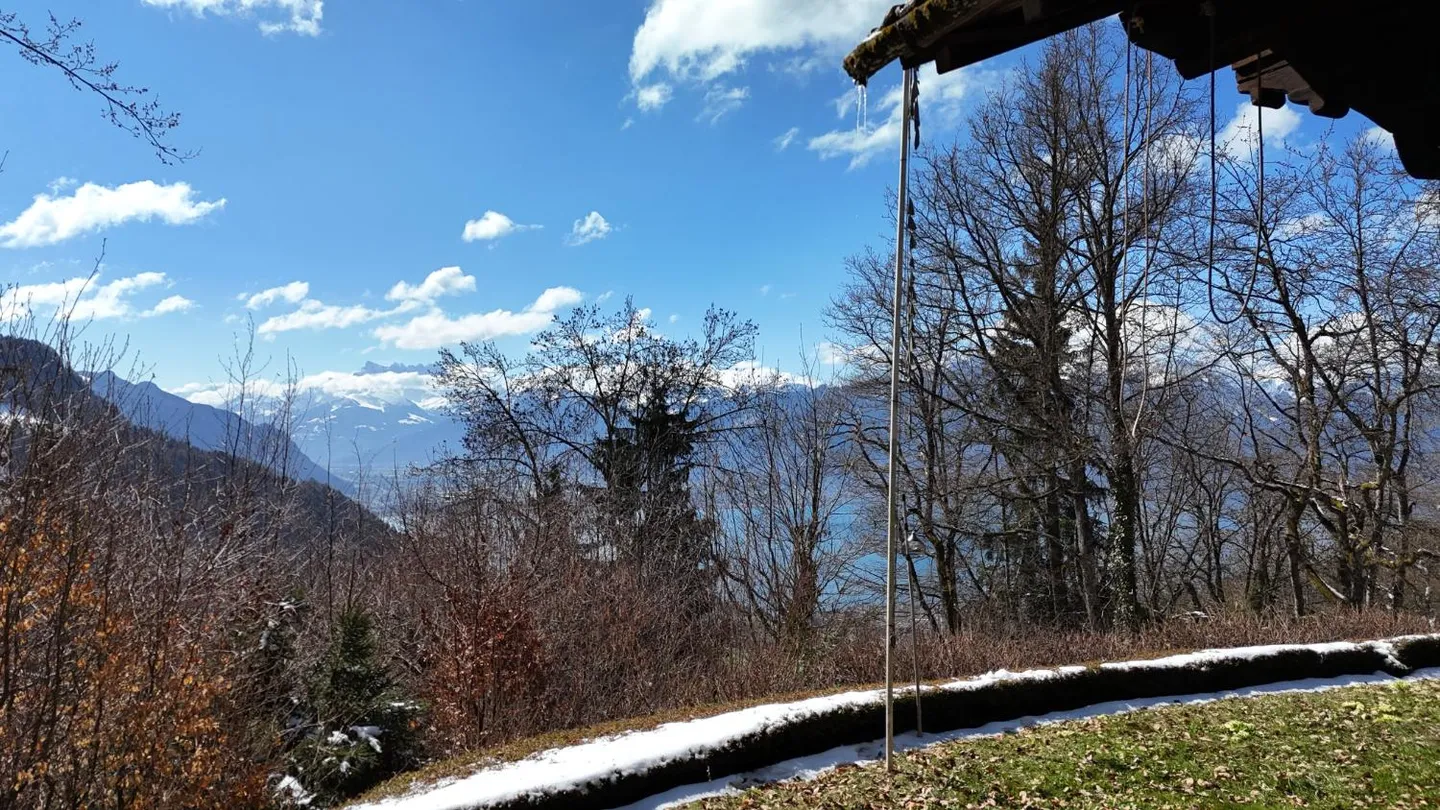 Chalet charmant avec vue, au cœur de la nature à Blonay - Photo 9 sur 12