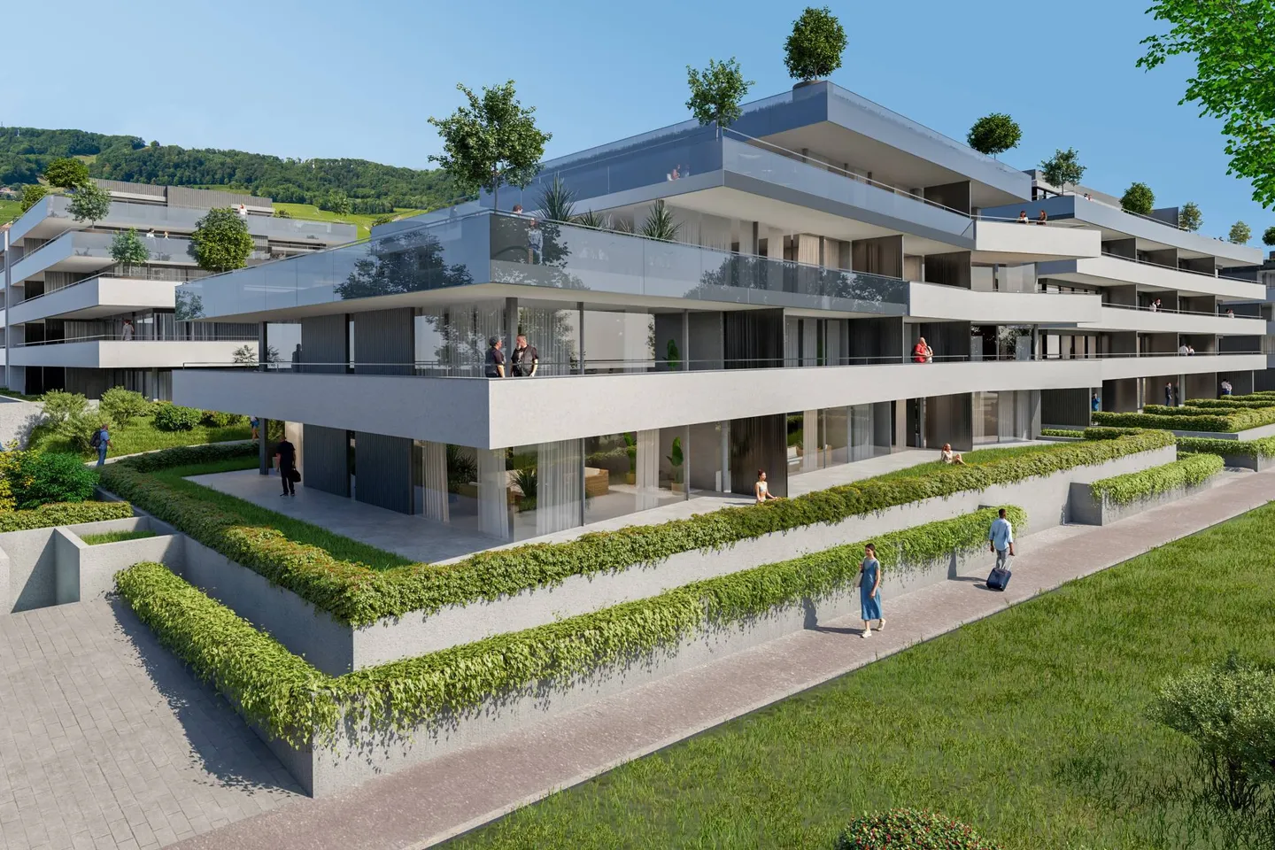 NOUVELLE PROMOTION : Appartement de 4.5 pièces pied dans l'eau - Photo 5 sur 5