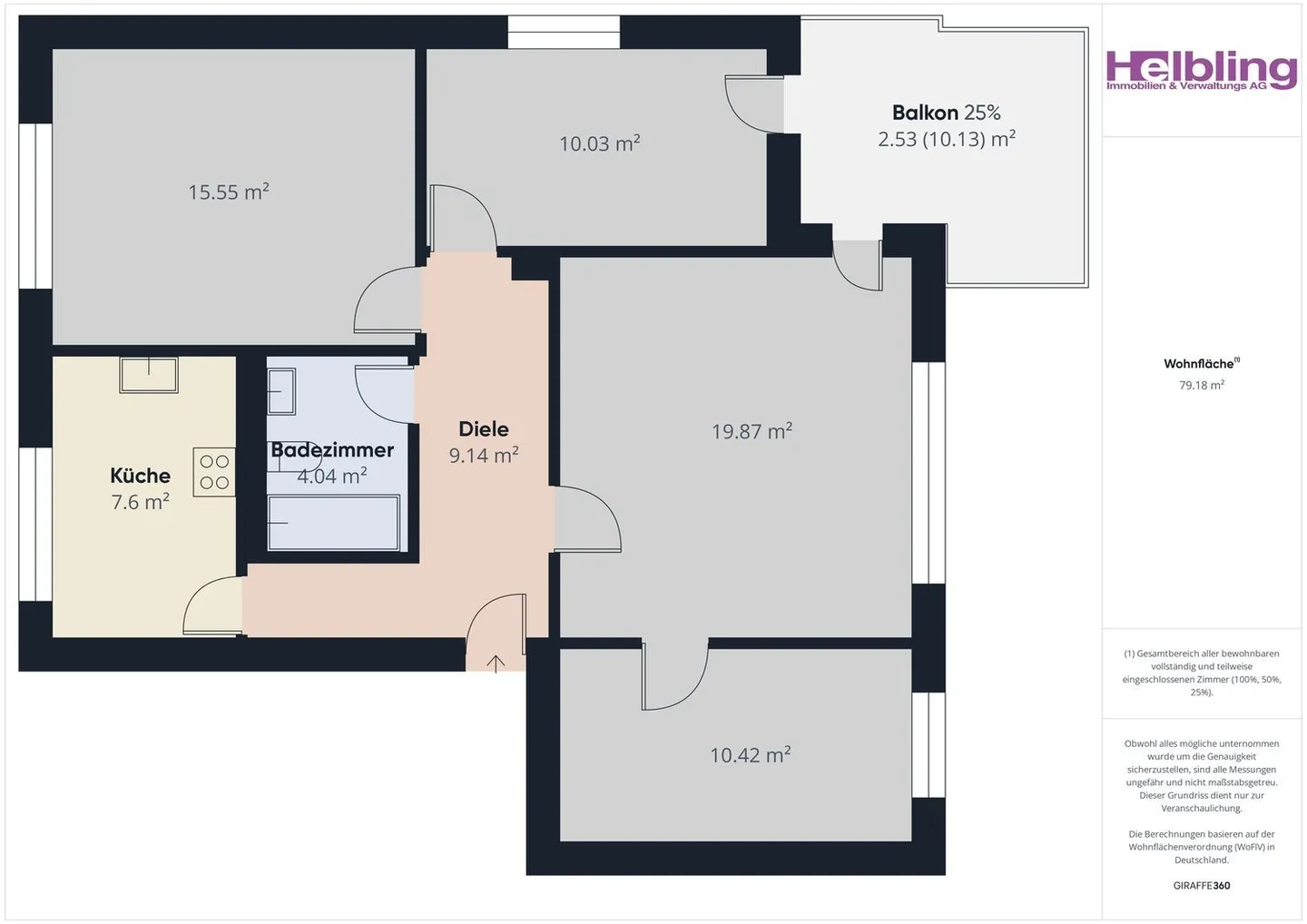 Appartement de 4 pièces dans un emplacement familial - Photo 10 sur 10