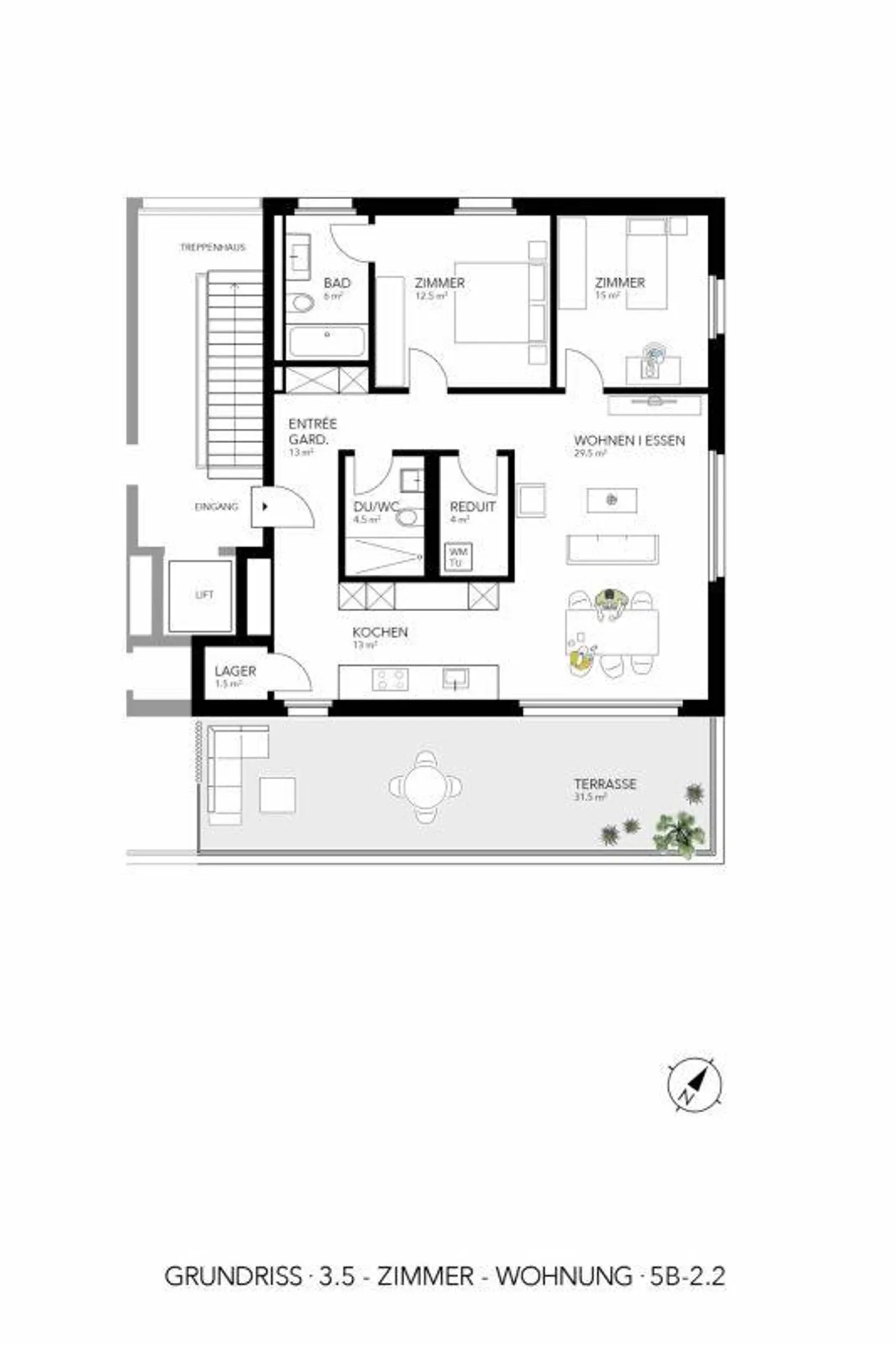 Appartamento Attico Moderno con Vista Lago - Foto 6 di 6