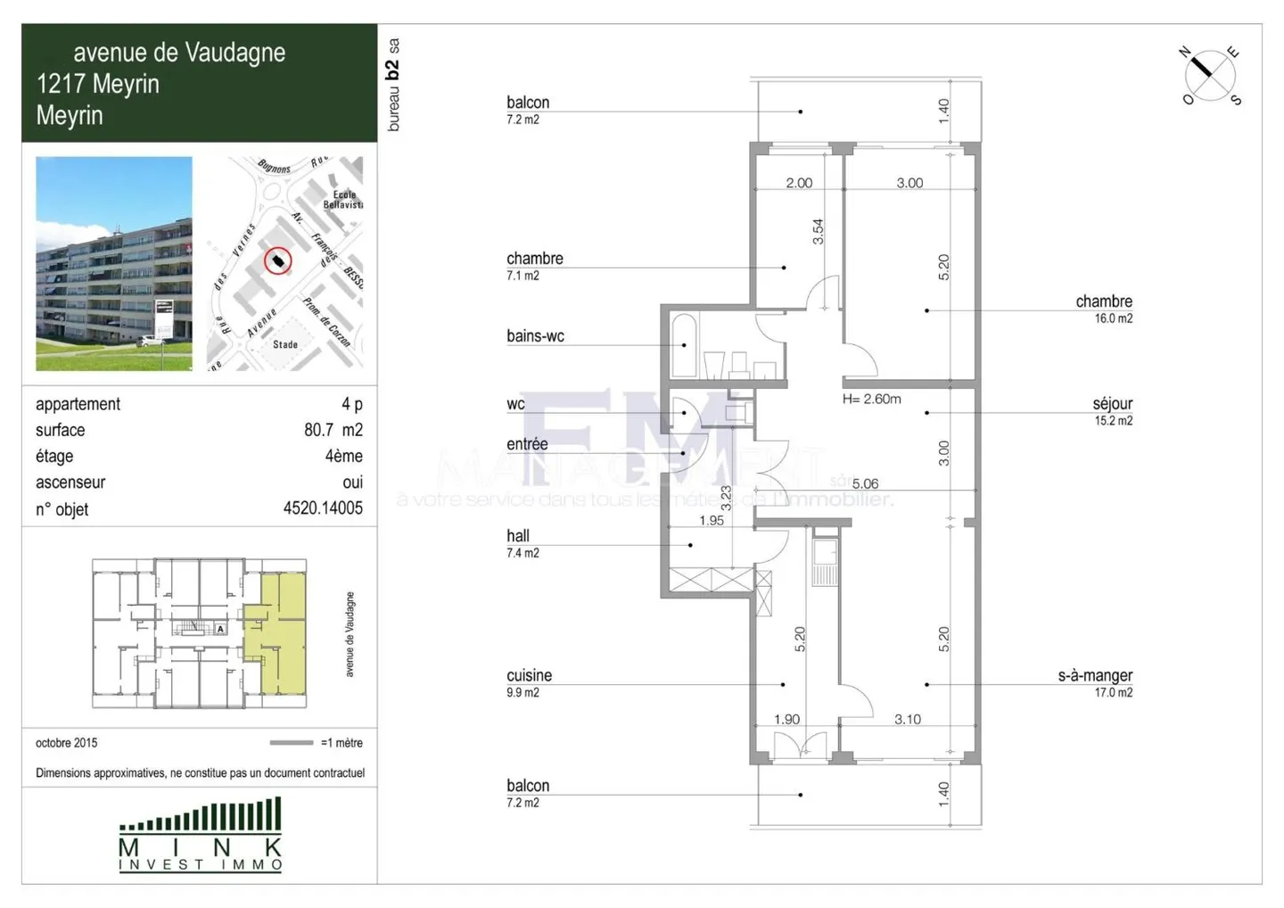 Bel appartement de 4 pièces - Photo 8 sur 8