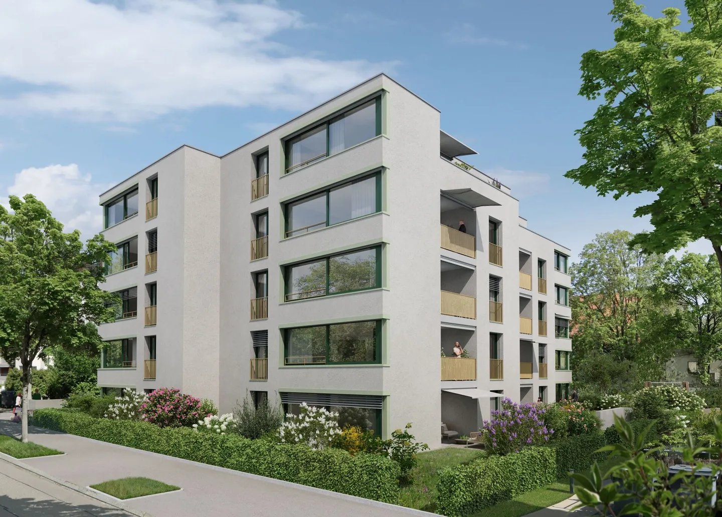 Appartamento attico tranquillo con vista sul verde - Foto 3 di 4