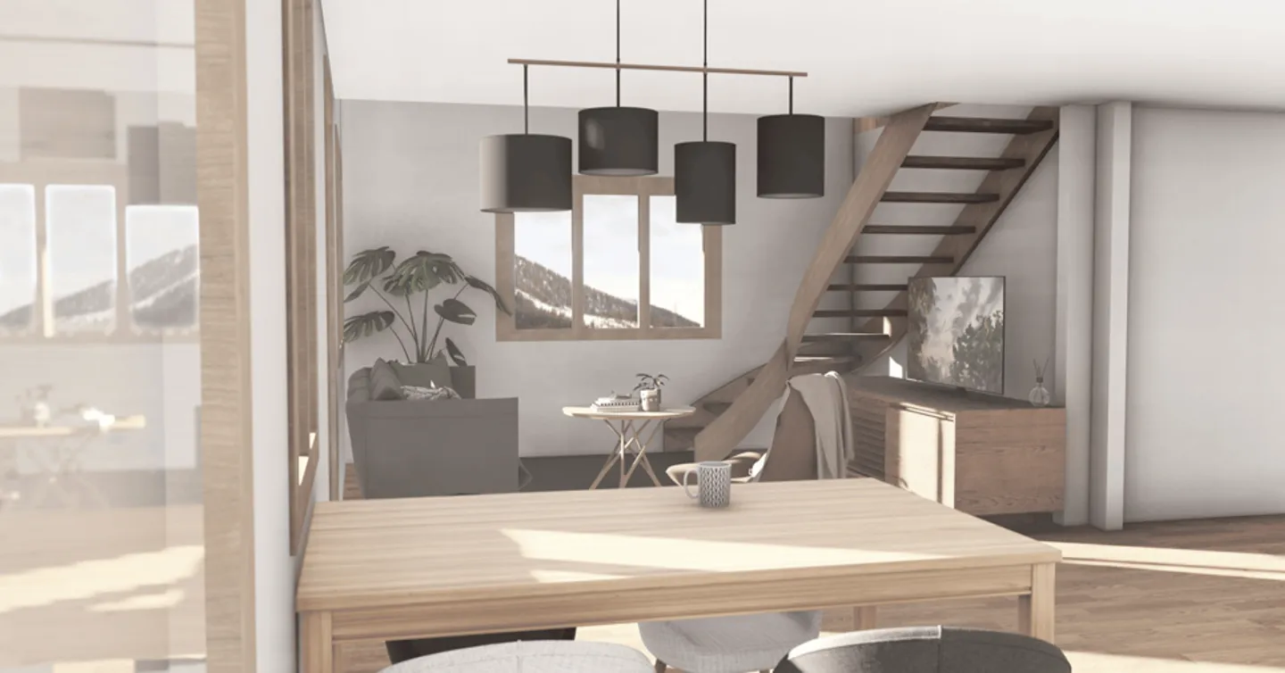 6.5 Zimmer-Wohnung in Reckingen - Foto 3 von 5