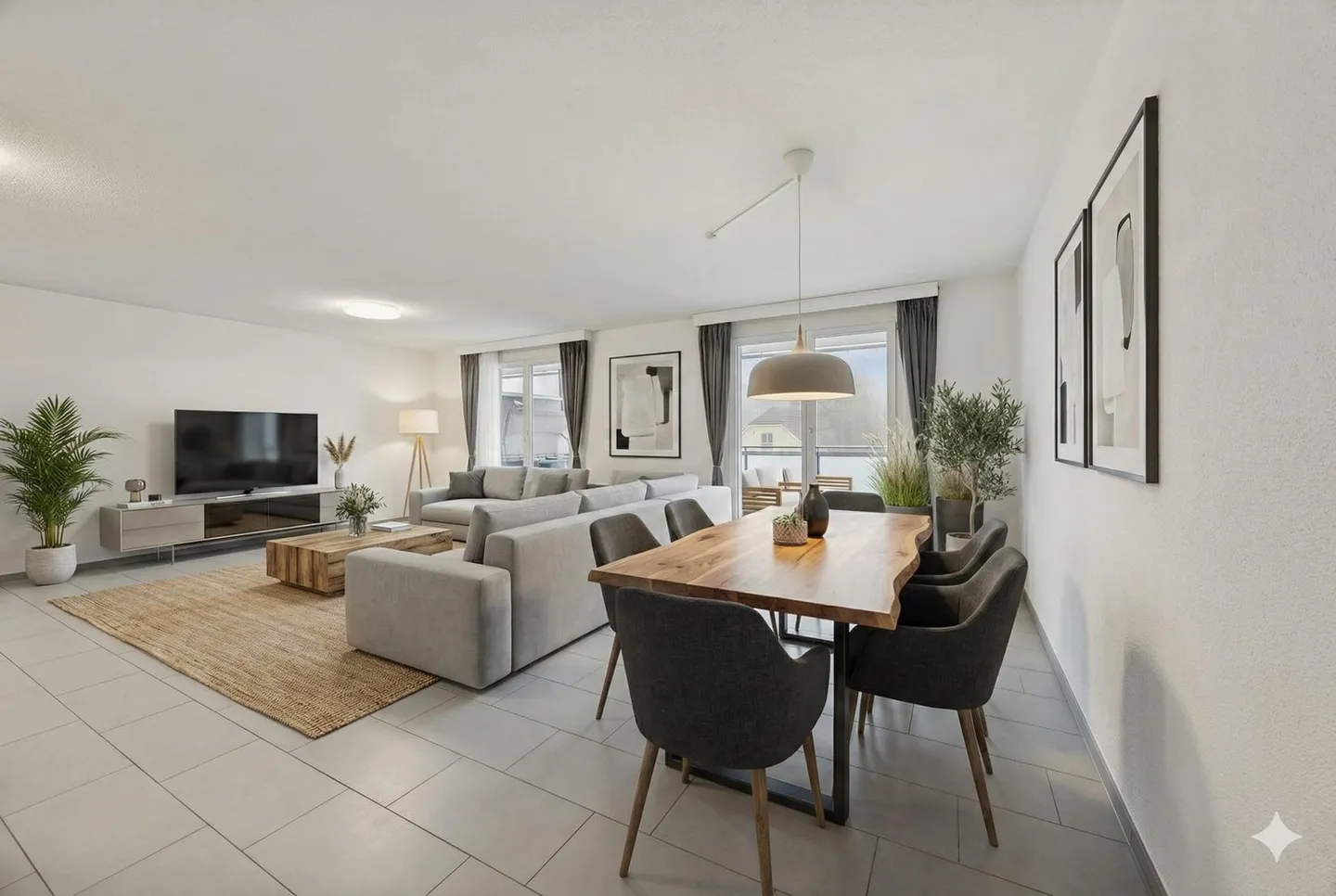 Luminoso appartamento di 3 stanze con balcone di 19 m² a Trimbach in vendita - Foto 2 di 13