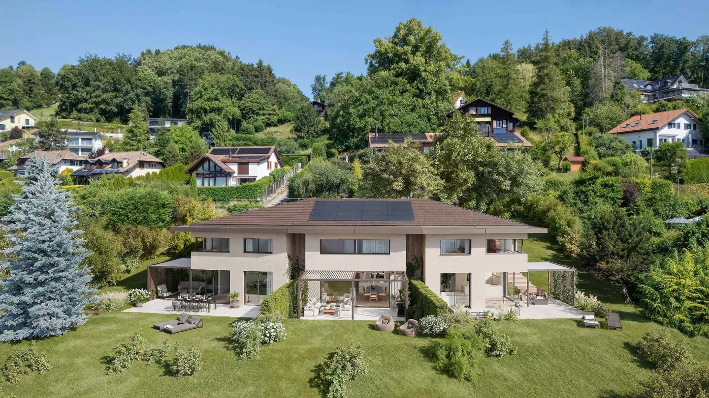 Trois villas de standing sur plans avec vue sur le lac Villa B - Photo 1 of 9