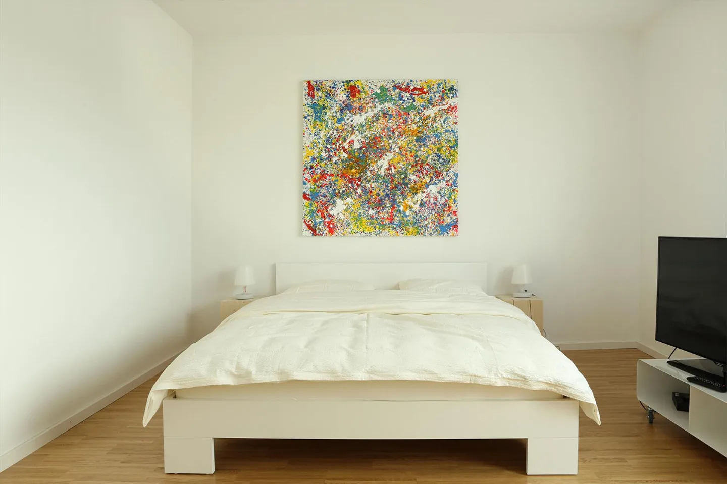 Möblierte Dachwohnung mit Balkon - Foto 1 von 8