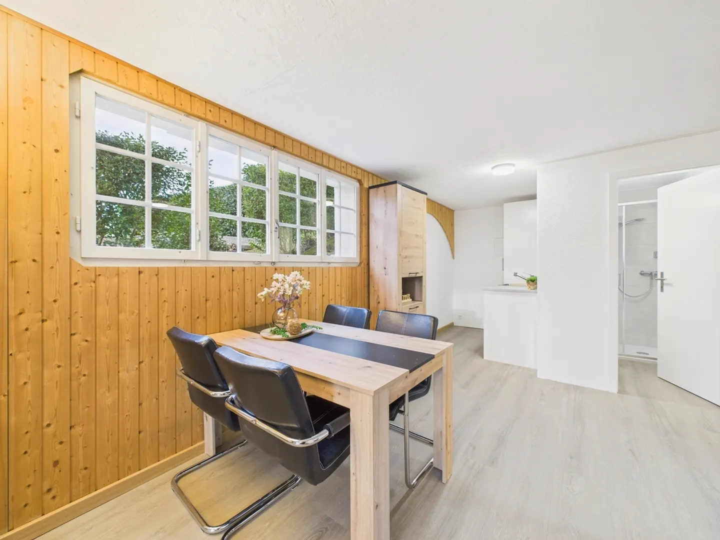 Appartement 1 pièce récemment rénové avec vue sur la montagne à Hitzkirch - Photo 4 sur 6