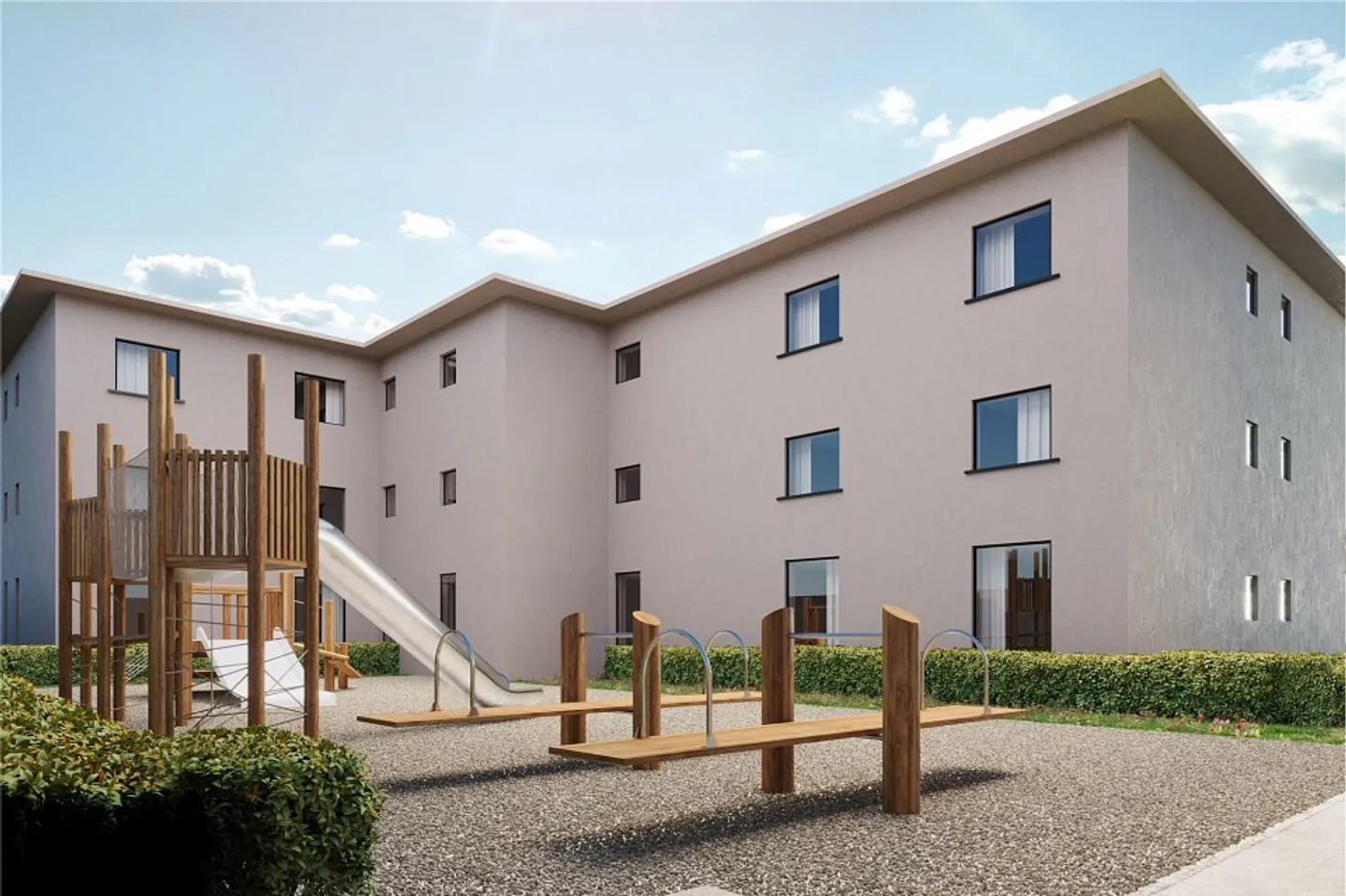 Modern 3½ room apartment in a strategic location. Handover 09/2025 - Photo 4 of 13