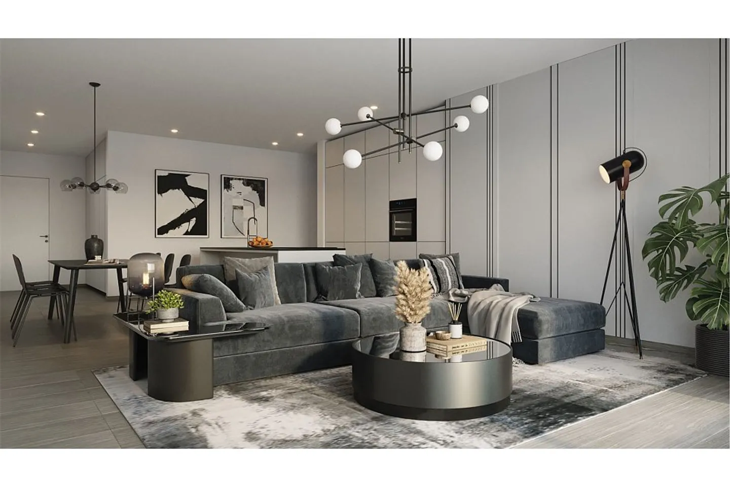 Modern 3½ room apartment in a strategic location. Handover 09/2025 - Photo 5 of 13