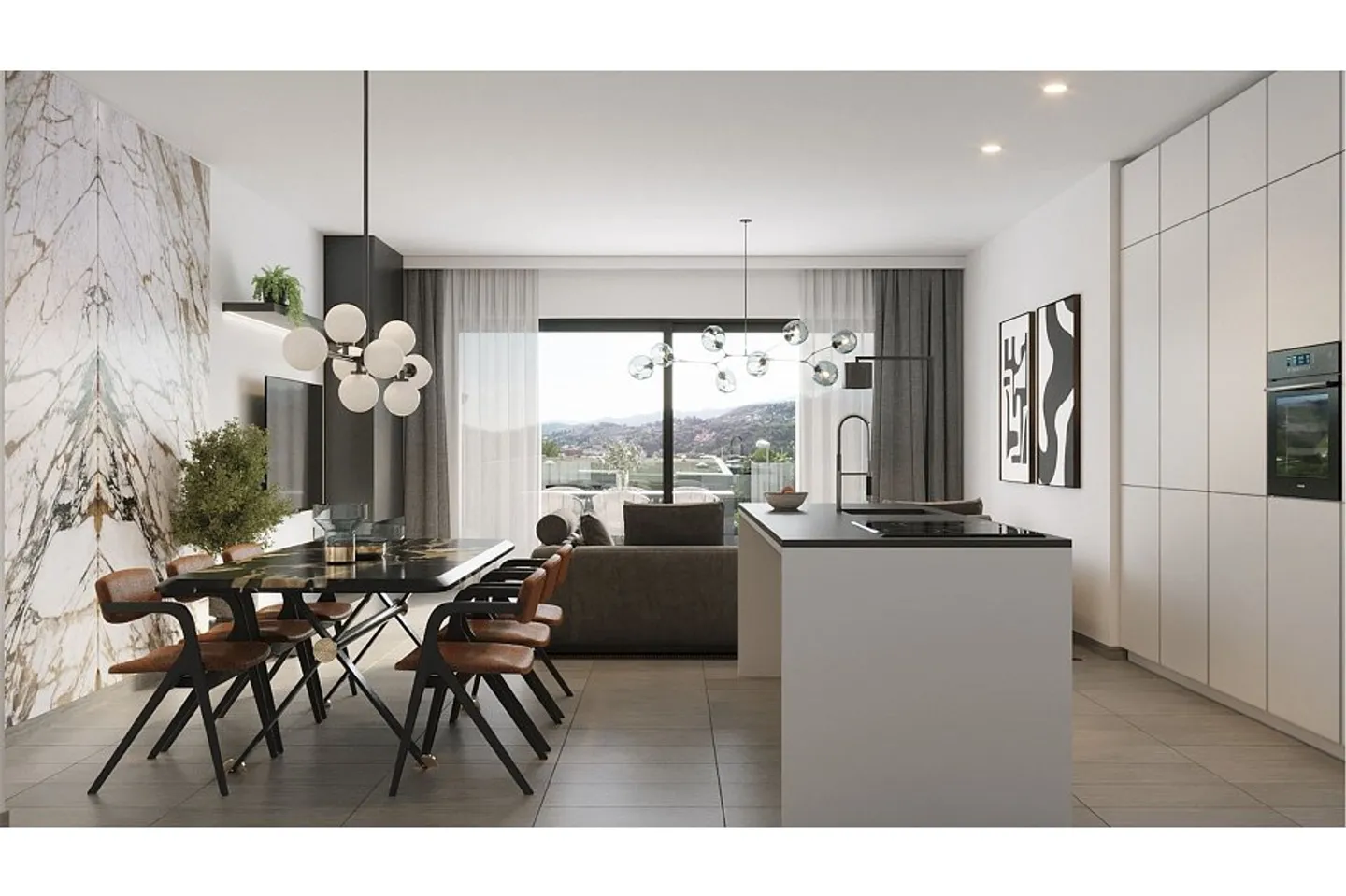 Modern 3½ room apartment in a strategic location. Handover 09/2025 - Photo 6 of 13