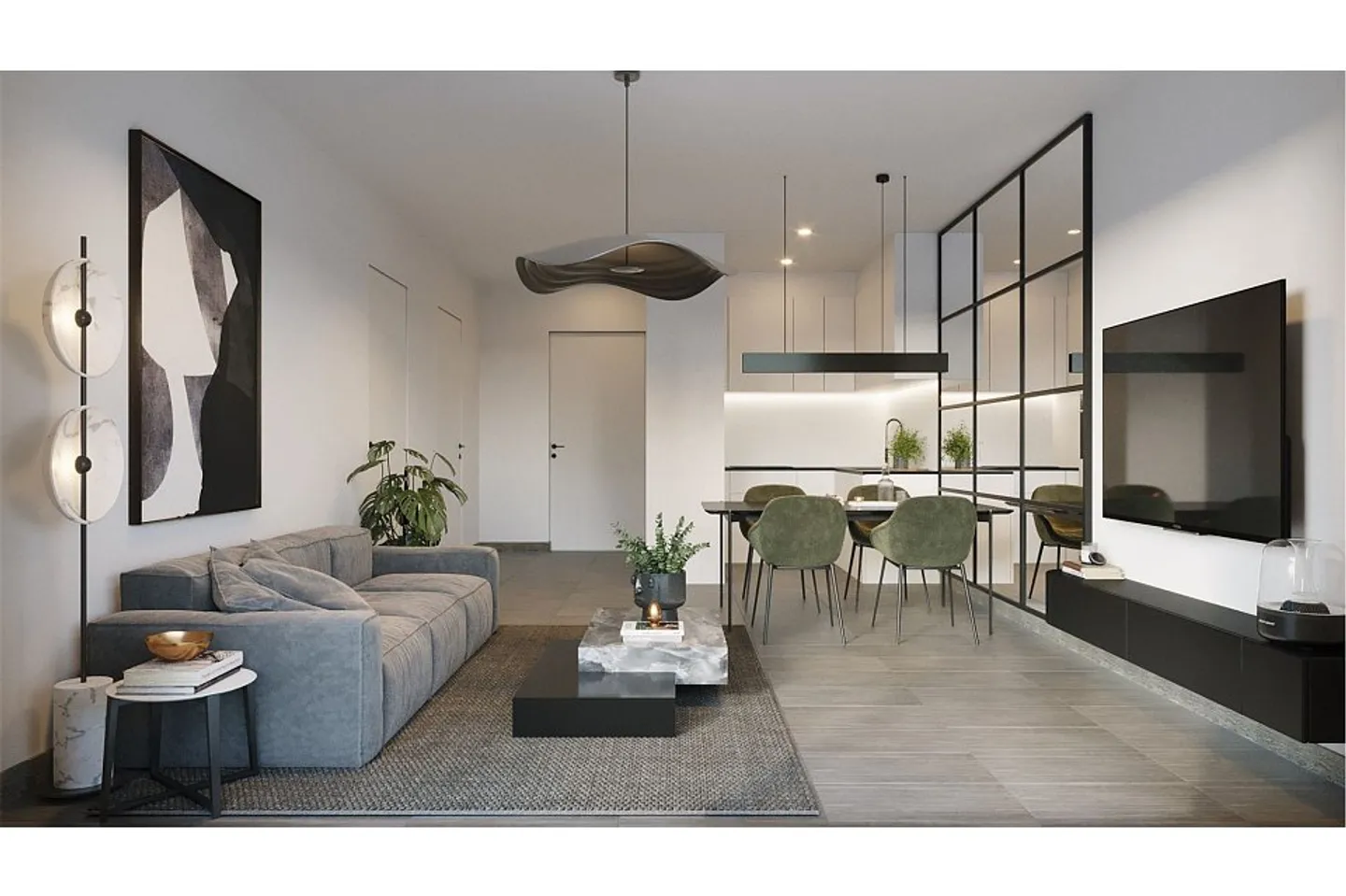 Modern 3½ room apartment in a strategic location. Handover 09/2025 - Photo 12 of 13