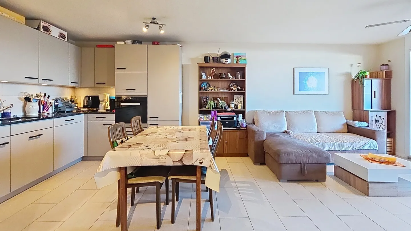 3.5-room apartment with covered terrace in Cottens / FR - Photo 2 of 13