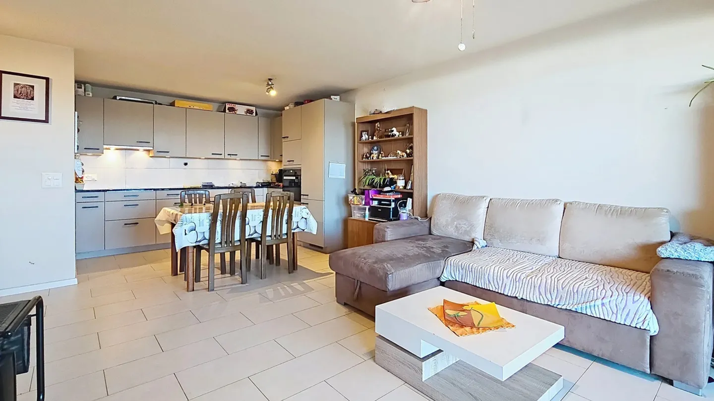 3.5-room apartment with covered terrace in Cottens / FR - Photo 4 of 13